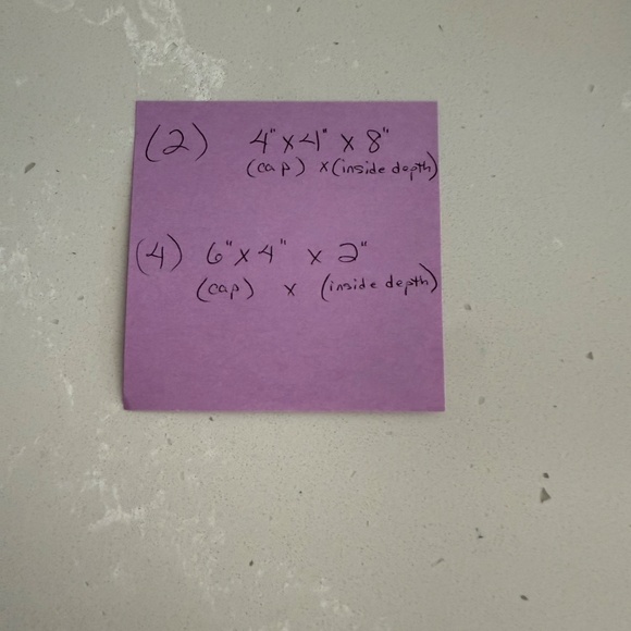 PopTop Containers - Set of 6 - Picture 4 of 4